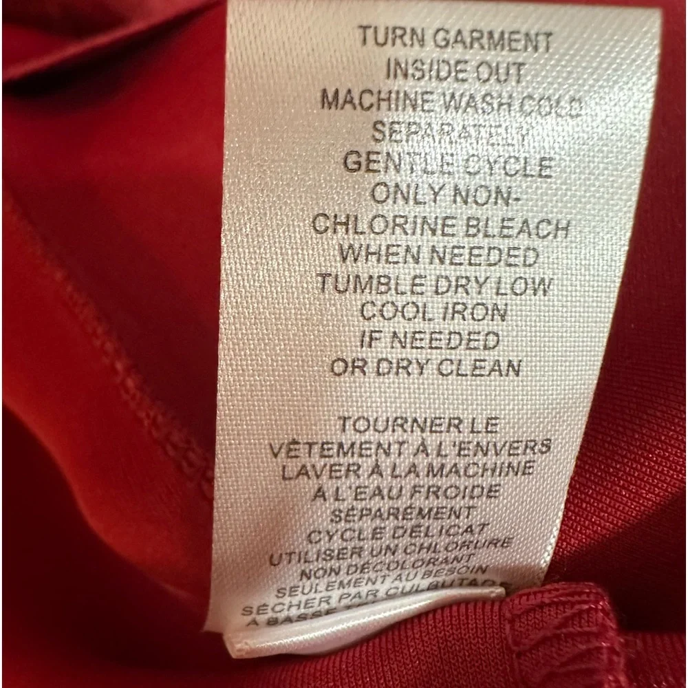 NWT Tahari Faux Suede Open Front Jacket in Geranium. Size XS.
